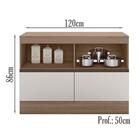 Balcao Com Tampo 120cm 12536x17511 Pln