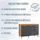 Balcao Com Tampo 120cm 2000310 Armoveis