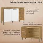 Balcao Com Tampo 120cm 757am Ktp