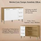 Balcao Com Tampo 120cm 757am Ktp