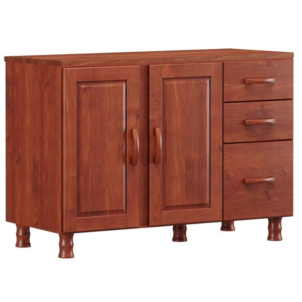 Balcao Com Tampo 120cm Madeira Maciça 1186x1185 Bronze Imbuia