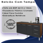 Balcao Com Tampo 150cm 9130x9310 Mobbs