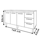 Balcao Com Tampo 160cm 9140x9320 Mobbs