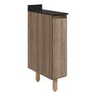 Balcao com Tampo 1P 20cm MDF Kali 16796 Carvalho Toq Carvalho