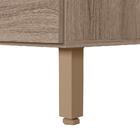 Balcao com Tampo 1P 20cm MDF Kali 16796 Carvalho Toq Carvalho