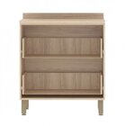 Balcão Com Tampo 2 Gavetões Frente Alumínio Inox Com Vidro Re