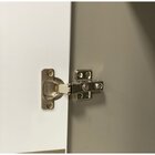 Balcão Com Tampo 2 Portas Cozinha Diamante New Fumê/branco