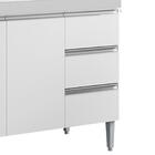 Balcao Com Tampo 2 Pt 3 G 100 Cm Andreia Reajl Moveis