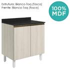 Balcao Com Tampo 2p 60 Cm Mdf Kali 12220 Nicioli