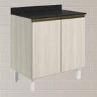 Balcao Com Tampo 2p 60 Cm Mdf Kali 12220 Nicioli