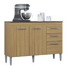 Balcao Com Tampo 3 Portas 120 Cm 271 Poqq