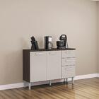 Balcao Com Tampo 3 Portas 120 Cm 507 Poqq