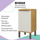 Balcao Com Tampo 40 Cm Mdp 1 Pt Vera Bve02 Mxm