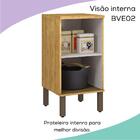 Balcao Com Tampo 40 Cm Mdp 1 Pt Vera Bve02 Mxm