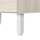 Balcao Com Tampo 4G 40 cm MDF Kali 16410 Bianco Toq Bianco To