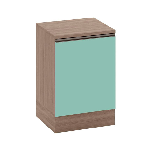 Balcão Com Tampo 58 Cm 1 Porta Etna Poliman Móveis