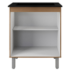 Balcao Com Tampo 75 cm Para Cooktop 5 Bocas 9255 Mobbs