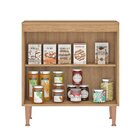 Balcão Com Tampo 80cm 2 Portas Marti  Yescasa Mel