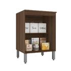 Balcão Com Tampo Bella 2 Portas 0,60 Terraro - Moveis Arapong