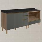 Balcao Com Tampo E Balcao Forno Mdf Kali Nicioli