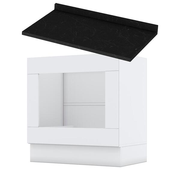 Balcao Com Tampo Para Forno De Embutir Mdf York Ci367 C904 He