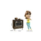 Balcão Cooktop 1 Gaveta Nicioli Évora Rústico