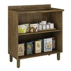 Balcão Cooktop 2 Portas 80 Perola Ipe/off White