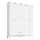 Balcão Cooktop 2 Portas Catarina Branco 1768 Ajl Móveis