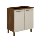 Balcão Cooktop 2 Portas Tarantela Valdemóveis