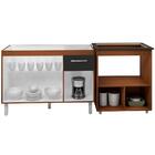 Balcao Cooktop 5 Bocas E Pia 120cm Mobbs