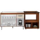 Balcao Cooktop 5 Bocas E Pia 120cm Mobbs