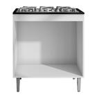 Balcão Cooktop Andréia 79cm Com 2 Portas - Ajl Móveis