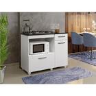 Balcão Cooktop Basculante 2 Portas 1 Gaveta Ideal Branco