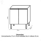 Balcão Cooktop De Cozinha Em Aço Montado 5 Bocas Com Puxador