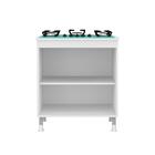 Balcão Cooktop Ditália 2 Portas Ba-115 Branco