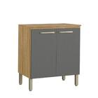 Balcao Cozinha 02 Portas 80cm 766am Ktp