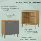 Balcao Cozinha 02 Portas 80cm 766am Ktp