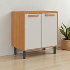 Balcão Cozinha 2 Portas 80cm Com Tampo Nápoles Itatiaia Cinam