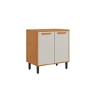 Balcão Cozinha 2 Portas 80cm Com Tampo Nápoles Itatiaia Cinam