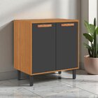 Balcão Cozinha 2 Portas 80cm Com Tampo Nápoles Itatiaia Cinam