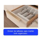 Balcão Cozinha 3 Portas 2 Gavetas 120cm Sem Tampo 100% Mdf Do