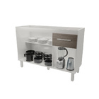 Balcão Cozinha Armário Gabinete Para Pia De 120 Cm Anitta 3 P