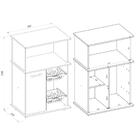 Balcão Cozinha Com 2 Cestos Multimóveis Cr20267