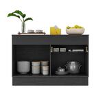 Balcão Cozinha Com Rodapé Gabinete Pia 120 Cm 2 Portas 1 Gave