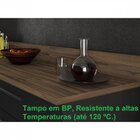 Balcão Cozinha Em Aço 1 Porta Esquerda 1 Gaveta 65cm Com Tamp