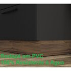 Balcão Cozinha Em Aço 2 Portas 120cm Sem Tampo Rodape Pvc Dob