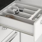 Balcão Cozinha Em Aço 3 Portas 2 Gavetas 120cm Sem Tampo Dobr