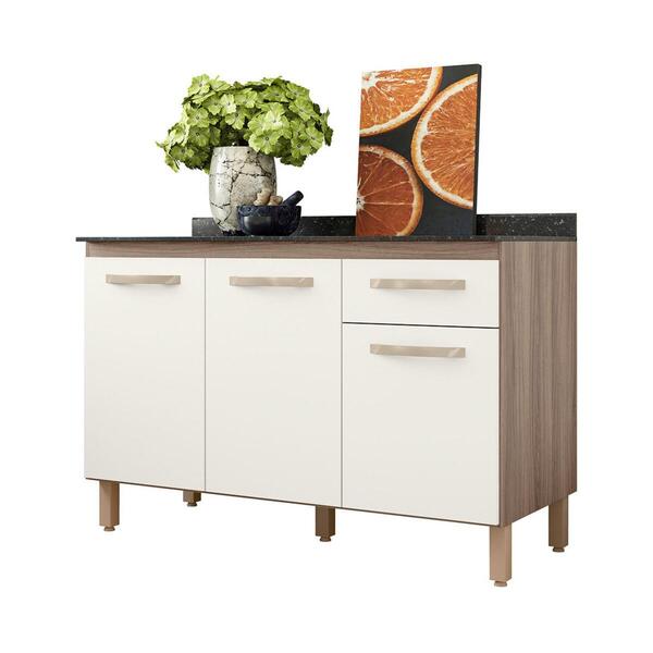 Balcão Cozinha Gabinete Para Pia 120cm Multimóveis Cr20241