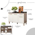 Balcão Cozinha Gabinete Para Pia 120cm Multimóveis Cr20241