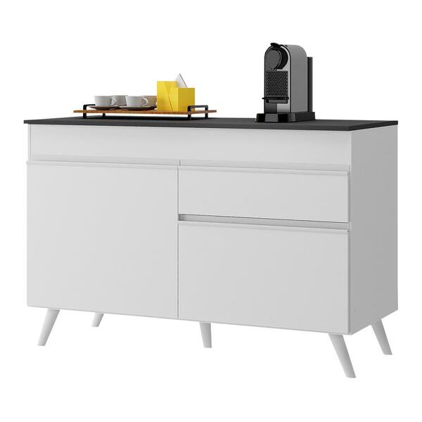 Balcão Cozinha Gabinete Pia 120 Cm 2 Portas 1 Gaveta Veneza M